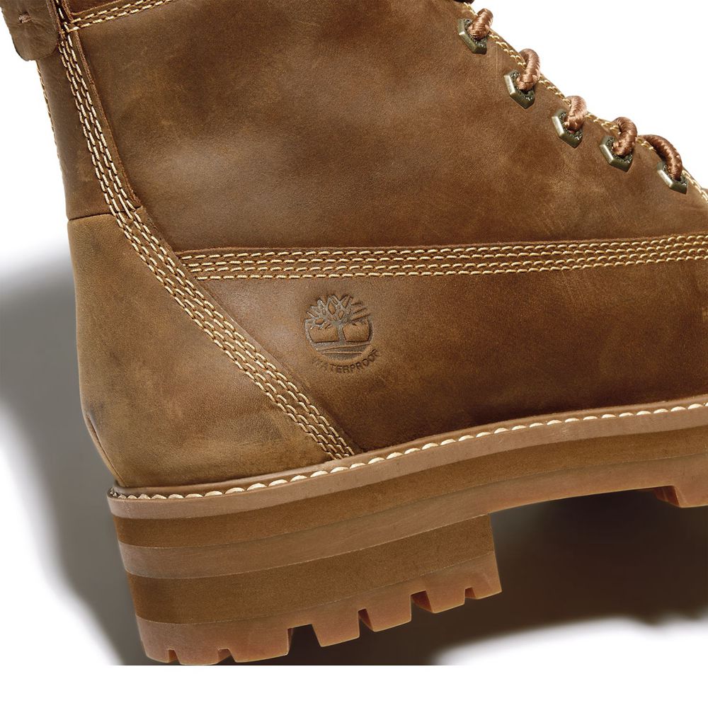 Timberland Μποτες Χιονιού Ανδρικα Καφε - Courma Guy Ek+ Waterproof - Greece 1407938-TF